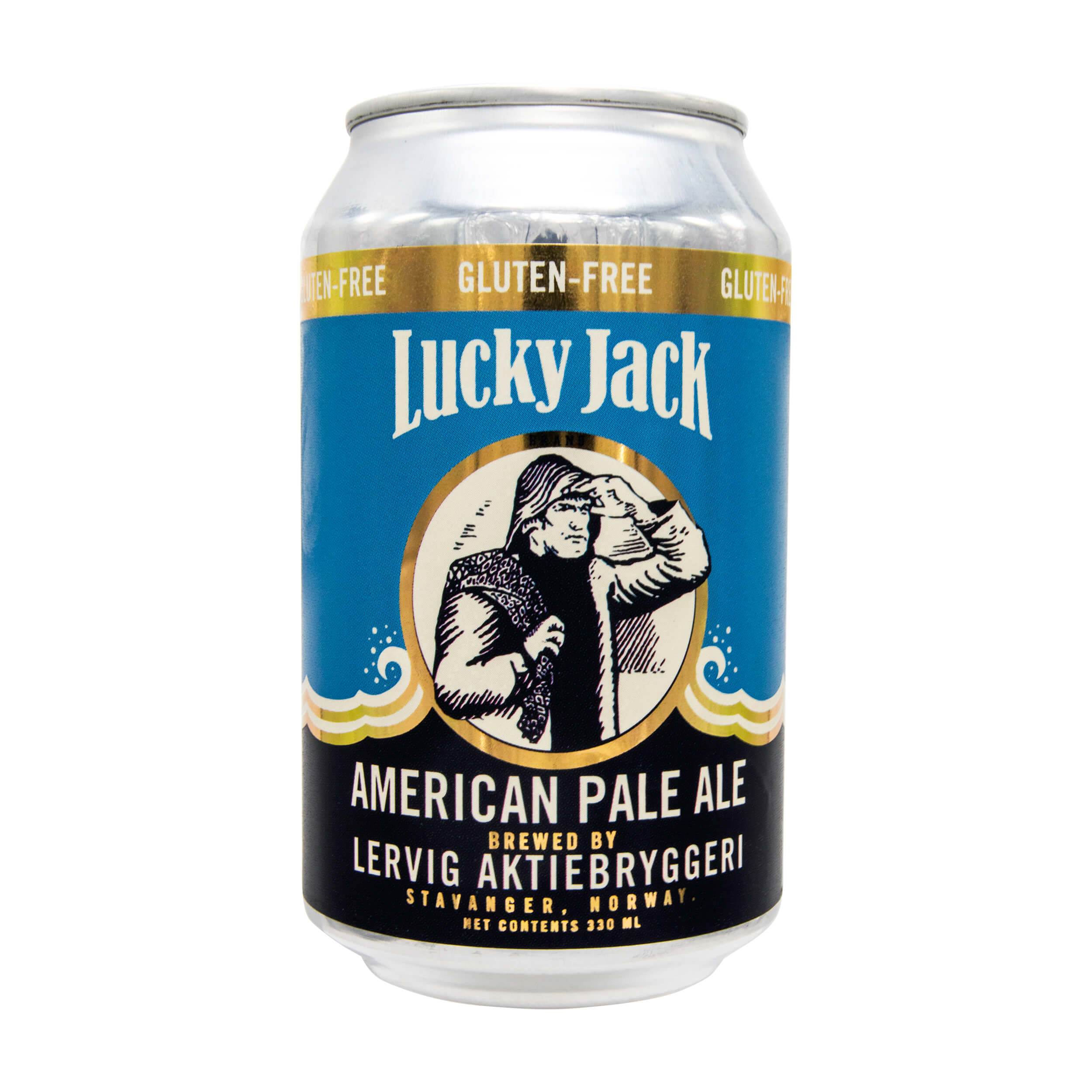 Lucky Jack APA Glutenfri 33cl 4,7 Bergen Canteen Lervig Nettbutikk